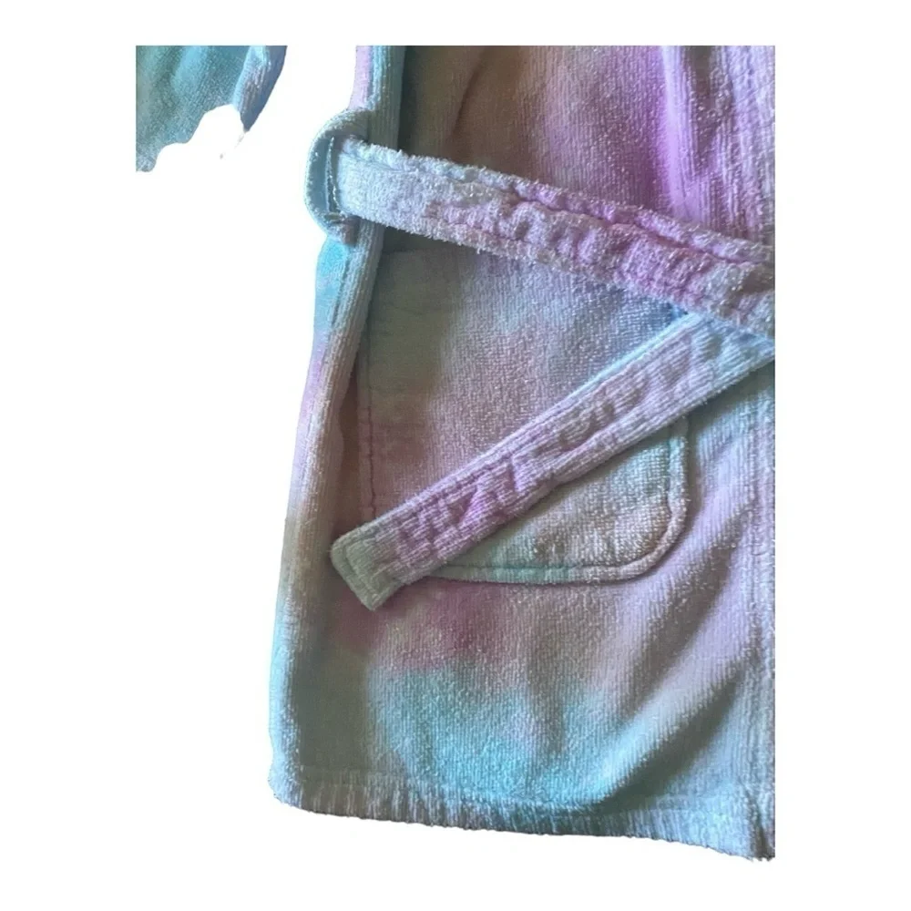 SAINT EVE-TERRY CLOTH UNICORN ROBE-Size 5/6